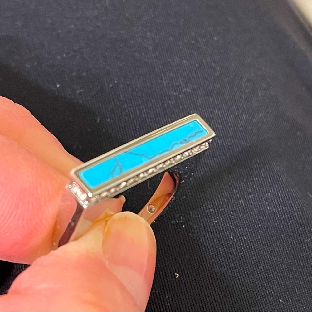 Micheal Kors Turquoise Stackable Ring